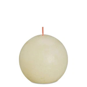 Bolsius Rustik Kugelkerze weiche Perle 76mm - Picture 1 of 1