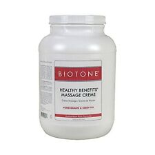 BIOTONE Healthy Benefit Massage Creme Pomegranate & Green Tea 128 Ounce