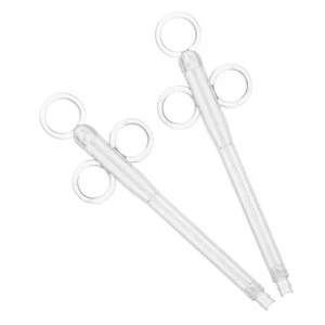 2pcs Pigeon Feeder Plastic: Bird Feeding Tubes for Baby Birds Parrot - Picture 1 of 12