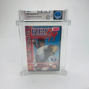 R.B.I. Baseball '94 - Sega Genesis, 1994 MLB Sealed (not VGA CGC) WATA 9.4 A+ - Picture 1 of 6
