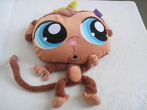 Littlest Pet Shop LOVELY BIG EYES BIG HEAD MONKEY 13" Plush Stuffed Animal - Picture 1 of 3