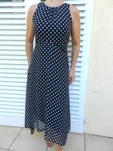 NEUW WALLIS Midikleid S 34 36 feminines Kleid Sommerkleid Polka Dots Old Money - Bild 1 von 7