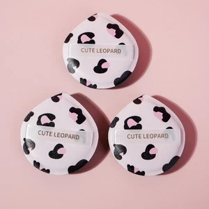 Leopard Printed Cosmetic Puff Face Beauty Air Cushion Soft Sponge Makeup Tools - Picture 1 of 7