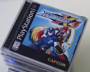 Mega Man X4 PS1 Replacement Case w/ Manual NO DISC Read Description! - Picture 1 of 1