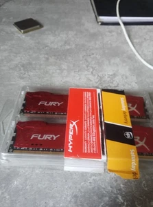 kit ram Kingston HyperX Fury 8go 8gb go 2 x 4go 4gb DDR3 1866MHz HX318C10FBK2/8 - Zdjęcie 1 z 2