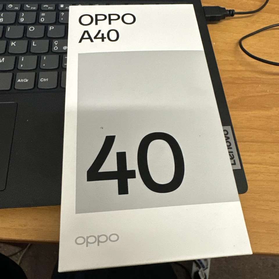 OPPO A40 4G DUAL SIM 128GB 6GB RAM NERO 6,67'' HD+ 50MP 5100MAH ITALIA NO BRAND - Immagine 1 di 1