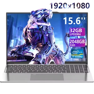 Laptop 15.6 inch Intel Core i7-6500U 32GB RAM 2TB SSD Laptop Windows 11 Notebook - Picture 1 of 26