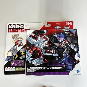 Hasbro KRE-O Transformers Autobot Ratchet vs Soundwave Battle Changer Sealed - Picture 1 of 7