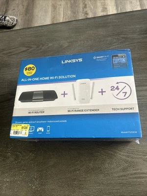 Linksys F5Z0636 All-in-One WiFi Solution w/ AC1750 Router & AC1200 Extender - Image 1 of 4