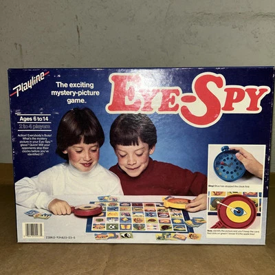 Vintage 1985 Playline Eye-Spy; Exciting Mystery-Picture Game Complete Ireland - Image 1 of 4