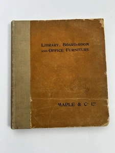 Katalog Vintage Ahorn & Co Mobili Antiki Büro Schreibtisch Stuhl London 1900er - Bild 1 von 13