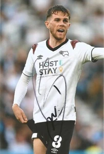 DERBY: MAX VOGEL SIGNIERT 6x4 ACTION FOTO + COA - Bild 1 von 1