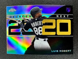 2020 #DNC-2 Luis Robert Topps Chrome Updates Baseball Decades Next RC White Sox - Picture 1 of 2