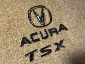2008 Acura TSX OEM rear mounted chrome emblems - Picture 1 of 4