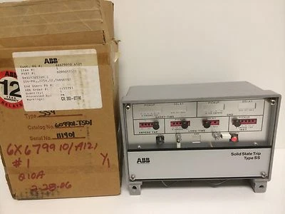 GUARANTEED! ABB SWITCHGEAR SOLID STATE POWER SHIELD TRIP UNIT 609901-T503-N - Image 1 of 2