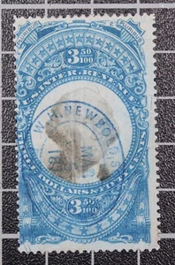Scott R126 $3.50 Revenue Used Nice Stamp SCV $450.00 - Picture 1 of 2