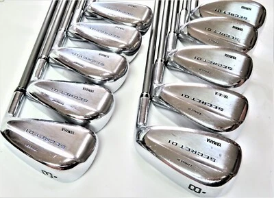 YAMAHA SECRET 01 Into the Air Model 10PC R-FLEX IRONS SET GOLF CLUB NWO - Image 1 of 4