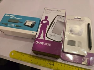 NINTENDO WII U GAMEPAD ACCESSORY Lot NEW! Game Pad Charger AC Power Cover Stylus - Picture 1 of 3