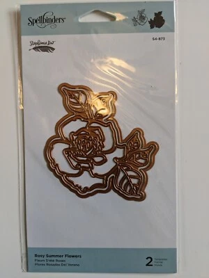 Spellbinders Rosy Summer Flowers S4-873 - Image 1 of 2