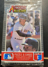 1985 Donruss Action All-Stars Sealed Pack Wade Boggs On Top 3" x 5" Cards