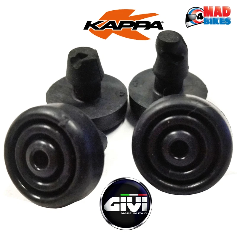 Pulgones/espaciadores de goma Givi o Kappa Z2710 para bastidores de aluminio SRA/KRA y E251  Foto 1 de 1