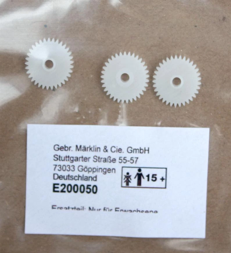 Märklin E200050 ( 200050 ) H0 - Zahnrad 3 Stück NEU & OvP - Bild 1 von 1