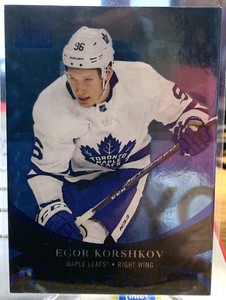 Egor Korshkov 20-21 NHL Metal Universe Hockey #PP-30 Sapphire Prospects Maple 🍁