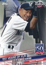 2019 Topps Opening Day 150 Years of Fun Set #YOF-21 Ichiro Seattle Mariners