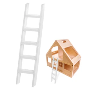 Mini scala in legno simulata piccoli accessori casa piccoli mobili bambino - Foto 1 di 11