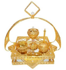Quemador de incienso incienso / Bakhoor / Perfume / Fragancia Bakhoor Quemador Set Vintage - Imagen 1 de 5