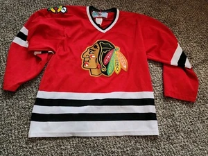 Vintage 90’s NHL Chicago Blackhawks CCM Hockey Jersey Men’s Sz Small - Picture 1 of 3