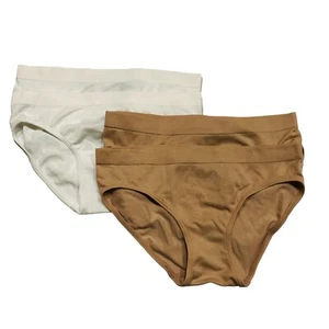 NEW Fruit of the Loom Girls' Bikini Brief, Sand White, Small, 4 Pack - Picture 1 of 3