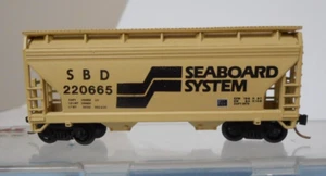 Atlas N scale ACF 2 bay hopper Seaboard System 3906 - Picture 1 of 4