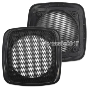 2pcs 3" inch 99x99mm Speaker Grill Cover Metal Mesh Car Aduio Decorative Circle - Picture 1 of 7