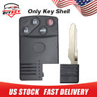 4 Button Smart Card Remote Key Shell Case Fob Fits MAZDA 5 6 CX-7 CX-9 RX8 Miata