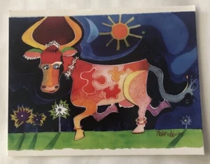 Cow Postcard (D2) - Picture 1 of 2