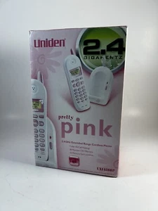 Telefono cordless vintage Uniden Pretty Pink in scatola originale ottime condizioni - Foto 1 di 4