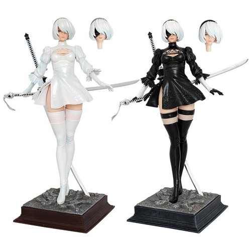 Original BANDAI S.H.Figuarts 2B NieR:Automata PVC Action Figure | eBay