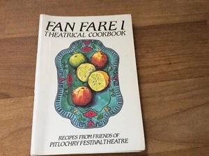 FAB FARE- THEATRICAL COOKBOOK- PITLOCHRY FESTIVAL THEATRE- FREEPOST UK - Picture 1 of 9