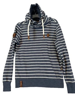 Пуловер морской Naketano синий белый в полоску размер M - Изображение 1 из 4