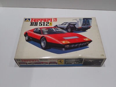 FERRARI BB 512 AOSHIMA KIT DA MONTARE SCALA 1:20 CON SCATOLA (8S) - Immagine 1 di 4