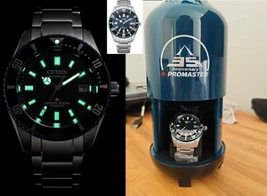 Citizen Ø41mm PROMASTER Automático Titanio Tanque de Buceo 200m NB6026-56L Edición Limitada - Imagen 1 de 8
