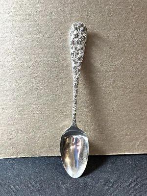 Cucharadita de plata de ley Baltimore Rose 24 gramos.           ML Foto 1 de 4
