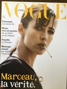2003 SOPHIE MARCEAU : PARIS VOGUE COVER PAGE/POSTER *(Approx Size = 11”x 8.5”)* - Picture 1 of 16