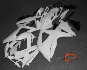 USA K8 Bike ABS Fairing Kit for SUZUKI GSXR600 GSXR750 2008 2009 2010 Unpainted - Picture 1 of 11