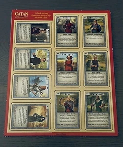 Catan Edición 25 Aniversario | Cartas de Escenario Helpers of Catan | Piezas de Juego - Imagen 1 de 5