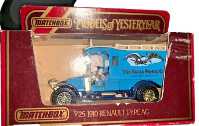 Matchbox  Models of Yesteryear 910 RENAULT TYPE AG - EAGLE PENCIL - Image 1 of 4