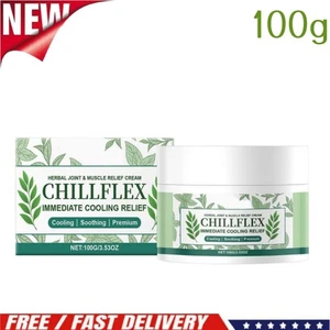 CHILLFLEX Menthol Beruhigende Creme Gelenkaktivitäten im ganzen Körper 3,5oz-1 X - Picture 1 of 15