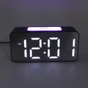 Extra Loud Alarm Clock With Bed Shaker Large LED Display Bed Shaking Alarm C DM5 - Picture 1 of 12