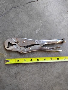 Vintage Vise-Grip 10LW Locking Pliers Petersen Dewitt Mfg Co USA - Picture 1 of 9